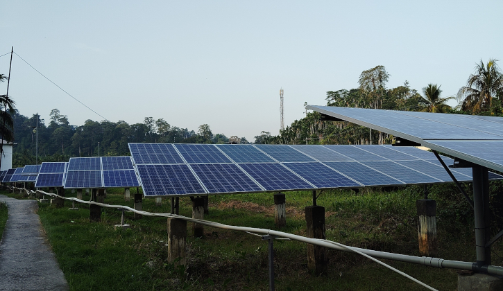 Powering TSG Blue with the Sun